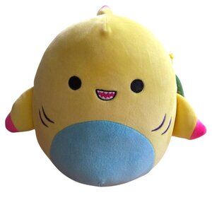 Original Squishmallows Gilberto Yellow Shark Sea Life 8" Plush Toy Jazwares